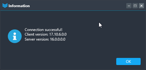 connection successful